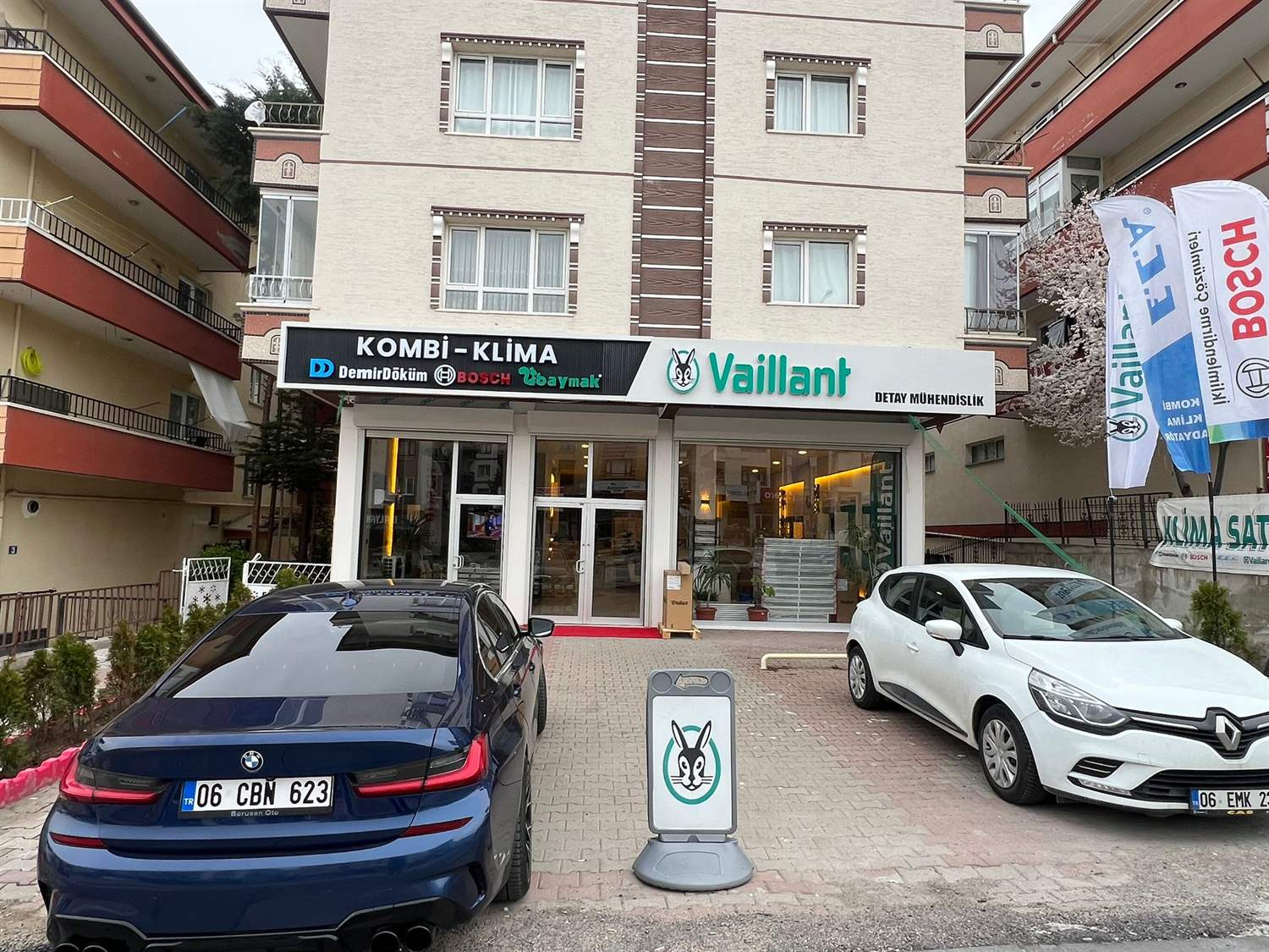Detay Kombi Klima mağaza — kombi
